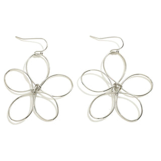 Petal Loop Dangle Earrings
