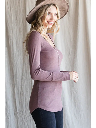 Knit Thermal Long Sleeve