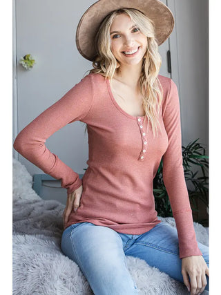 Knit Thermal Long Sleeve