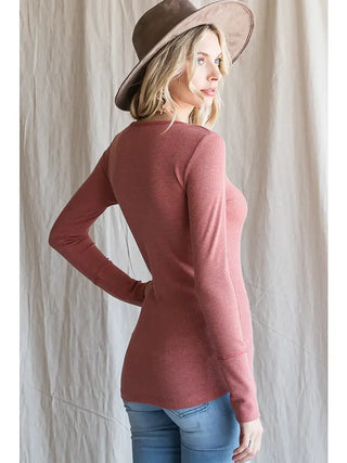 Knit Thermal Long Sleeve