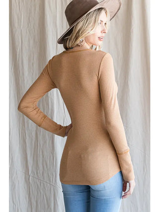 Knit Thermal Long Sleeve