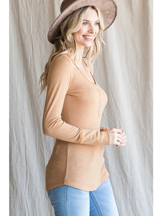 Knit Thermal Long Sleeve
