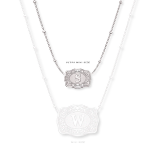 SPUR WEST- ULTRA Mini Belt Buckle Necklaces