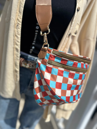 Rebel Check Crossbody Bag