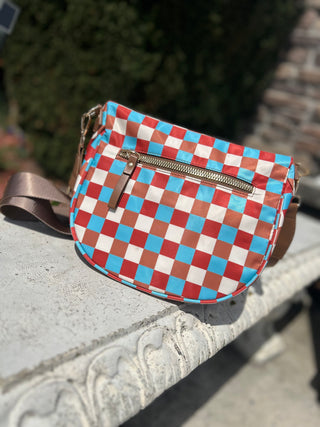 Rebel Check Crossbody Bag