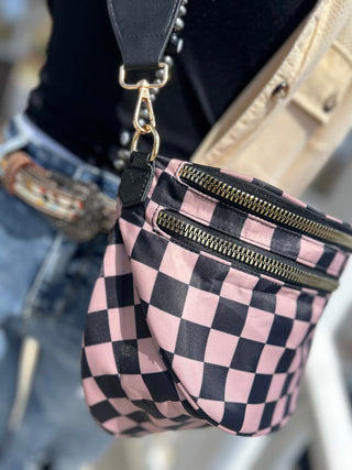 Rebel Check Crossbody Bag