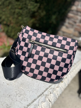 Rebel Check Crossbody Bag