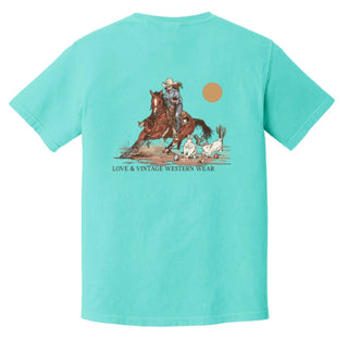 L&V Easter Tee Dancing With The Rabbit