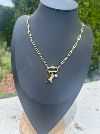 Rodeo Romance Chain Necklace