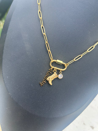 Rodeo Romance Chain Necklace