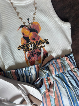 Sweet as Nectar Waffle Knit Thermal Tank