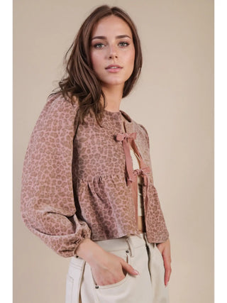 The Vintage Leopard Blouse