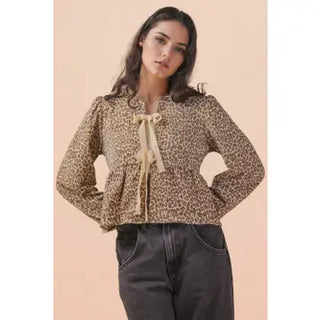 The Vintage Leopard Blouse