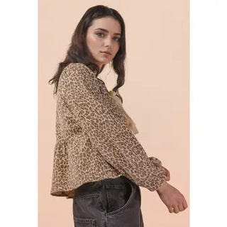 The Vintage Leopard Blouse