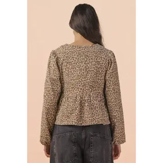 The Vintage Leopard Blouse