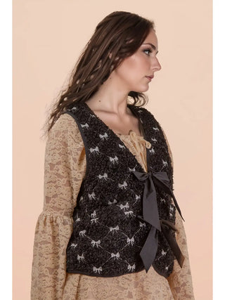 Black Betty Quilted Vest