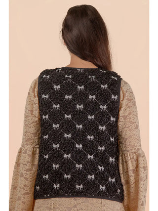 Black Betty Quilted Vest