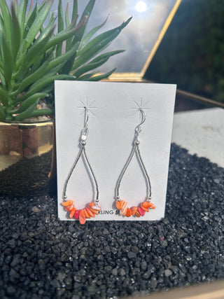 Genuine Spiny Oyster Earrings