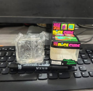 Pre Order Clear Cube Squishy