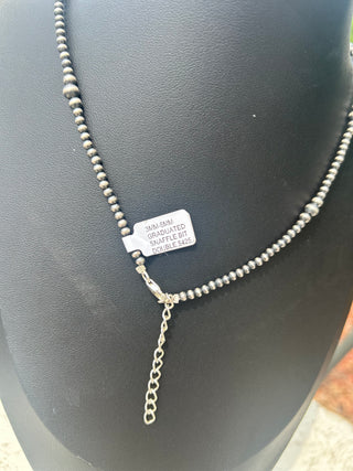 Sterling Silver Snaffle Bit Necklace