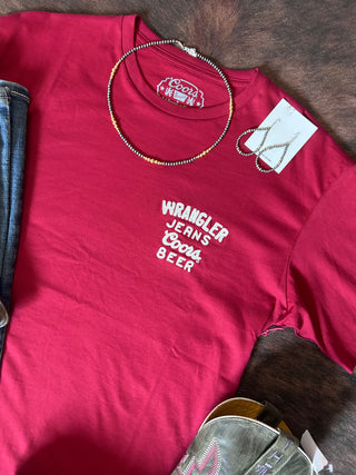 WRANGLER Coors Beer Tee