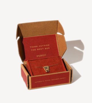 SPUR WEST- Boot Tip Necklace