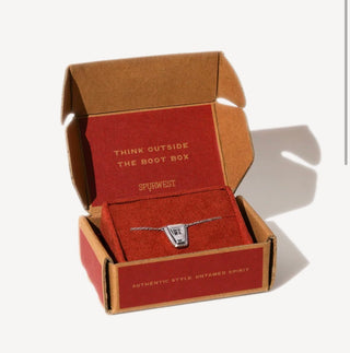 SPUR WEST- Boot Tip Necklace