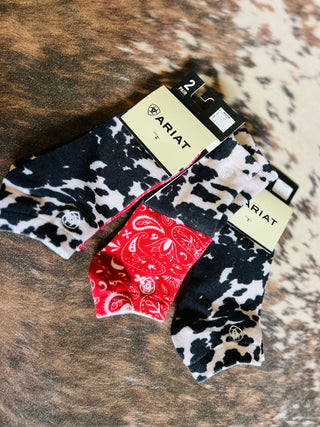 Ariat Pony Low Cut Socks