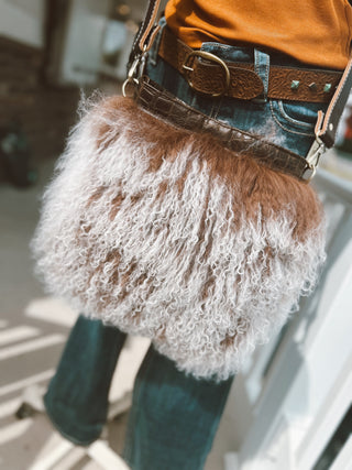 Handcrafted Mongolian Lamb Bag