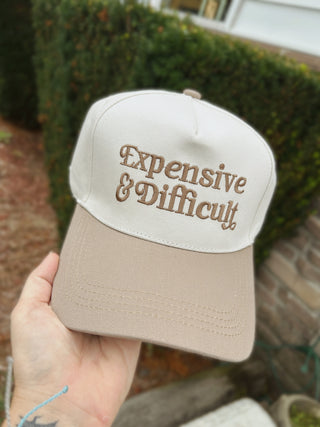 Fall Chunky "Expensive & Difficult" Cap