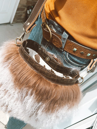 Handcrafted Mongolian Lamb Bag