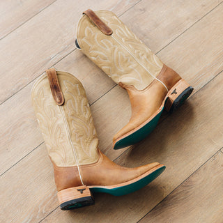 Classic Square Boot - Desert Clay & Buttermilk