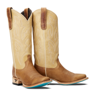 Classic Square Boot - Desert Clay & Buttermilk