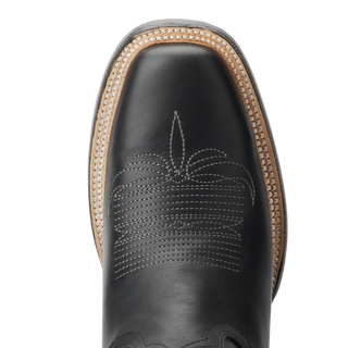 Classic Square Boot - Jet Black