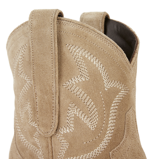 Saratoga Bootie - Latte Roughout