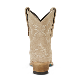 Saratoga Bootie - Latte Roughout