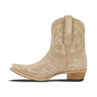 Saratoga Bootie - Latte Roughout