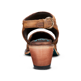 Robin Slingback Mule - Burnt Caramel