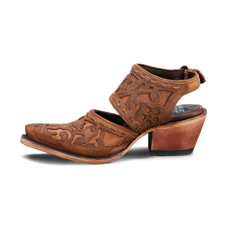 Robin Slingback Mule - Burnt Caramel