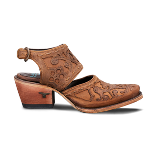 Robin Slingback Mule - Burnt Caramel