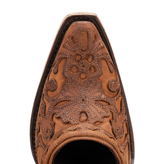 Robin Slingback Mule - Burnt Caramel