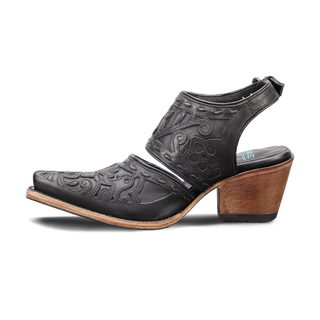 Robin Slingback Mule - Jet Black