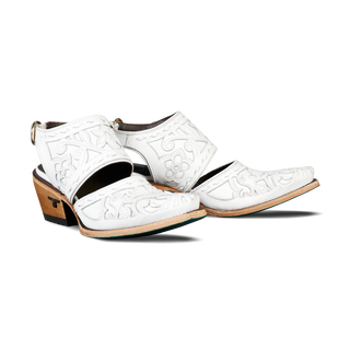 Robin Slingback Mule - Matte White