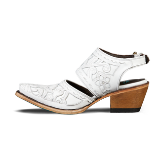 Robin Slingback Mule - Matte White