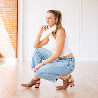 Robin Slingback Mule - Desert Clay