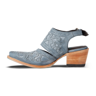 Robin Slingback Mule - Washed Denim