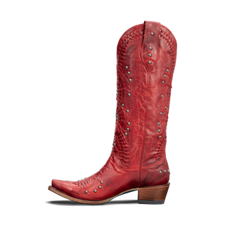 Cossette Boot - Smoldering Ruby