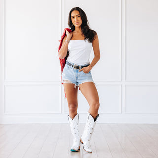Cossette Boot - Matte White