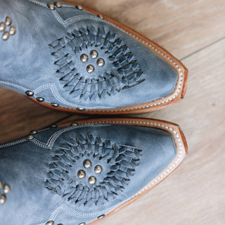Cossette Boot - Washed Denim