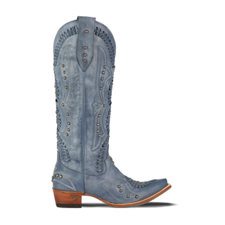 Cossette Boot - Washed Denim